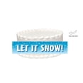 thumbnail image 1 of Snowflakes Let It Snow Frozen Edible Cake Side Photo Image Decoration, 1 of 1