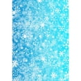 thumbnail image 1 of Snowflakes Photography Backdrops Blue Fresh Style Christmas Backgrounds for Photo Studio Vinyl Cloth Computer Printed Photoph, 1 of 6