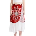 thumbnail image 1 of Snowflakes Stylish Chiffon Beach Dresses for Women - t for Fun in the Sun on the Shore, 1 of 6