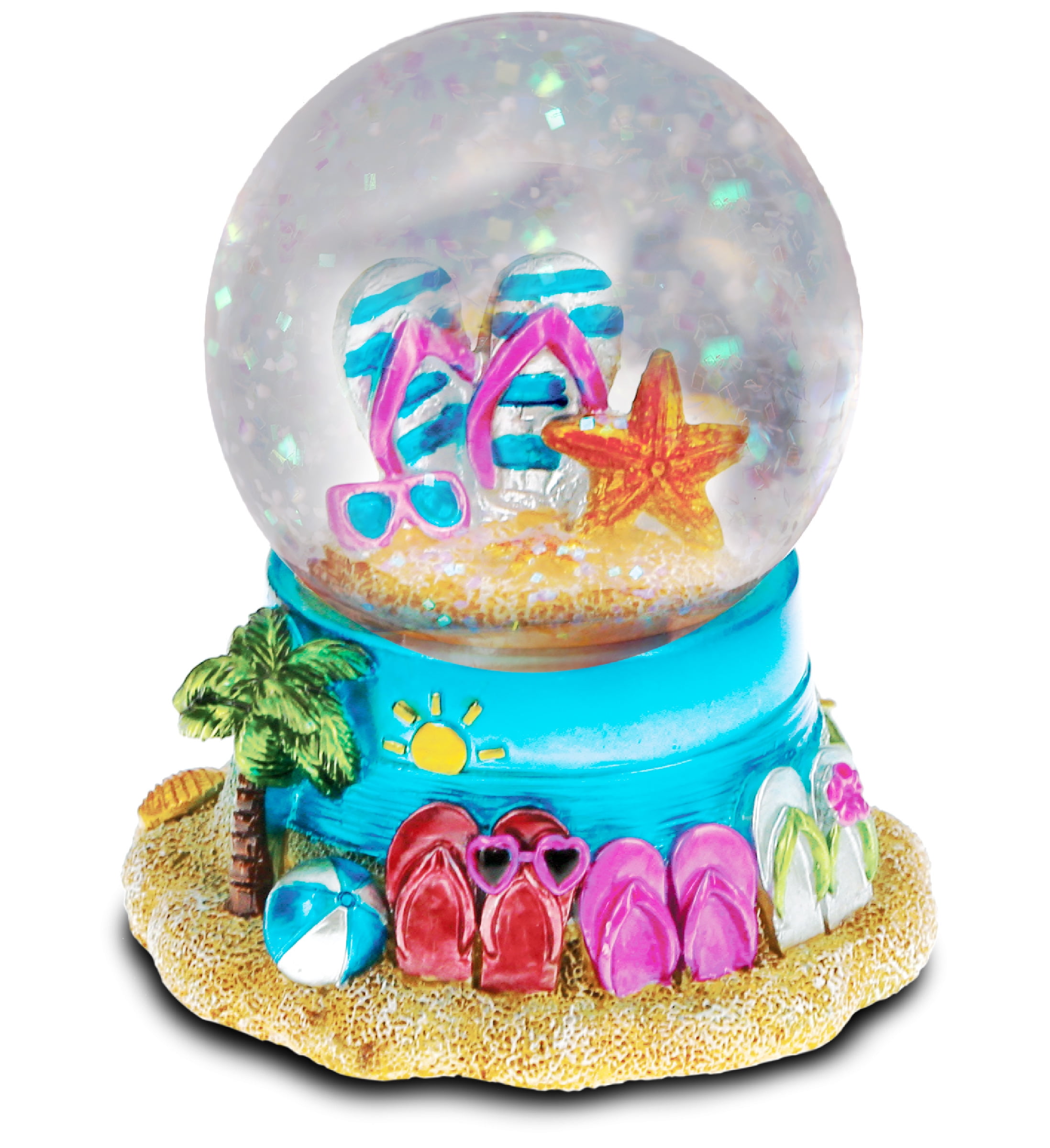Snowglobe Cool Summer Beach Sandals (65mm) - Walmart.com Snowglobe Cool Summer Beach Sandals (65mm) - Walmart.com