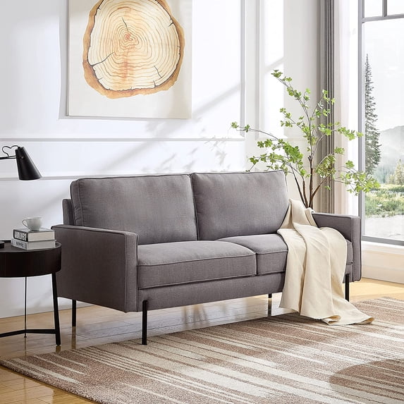 Snowhill 71in Modern Premium Linen Sofa