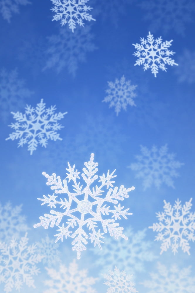 Snowing Canvas Art - Don Hammond Design Pics (11 x 17)