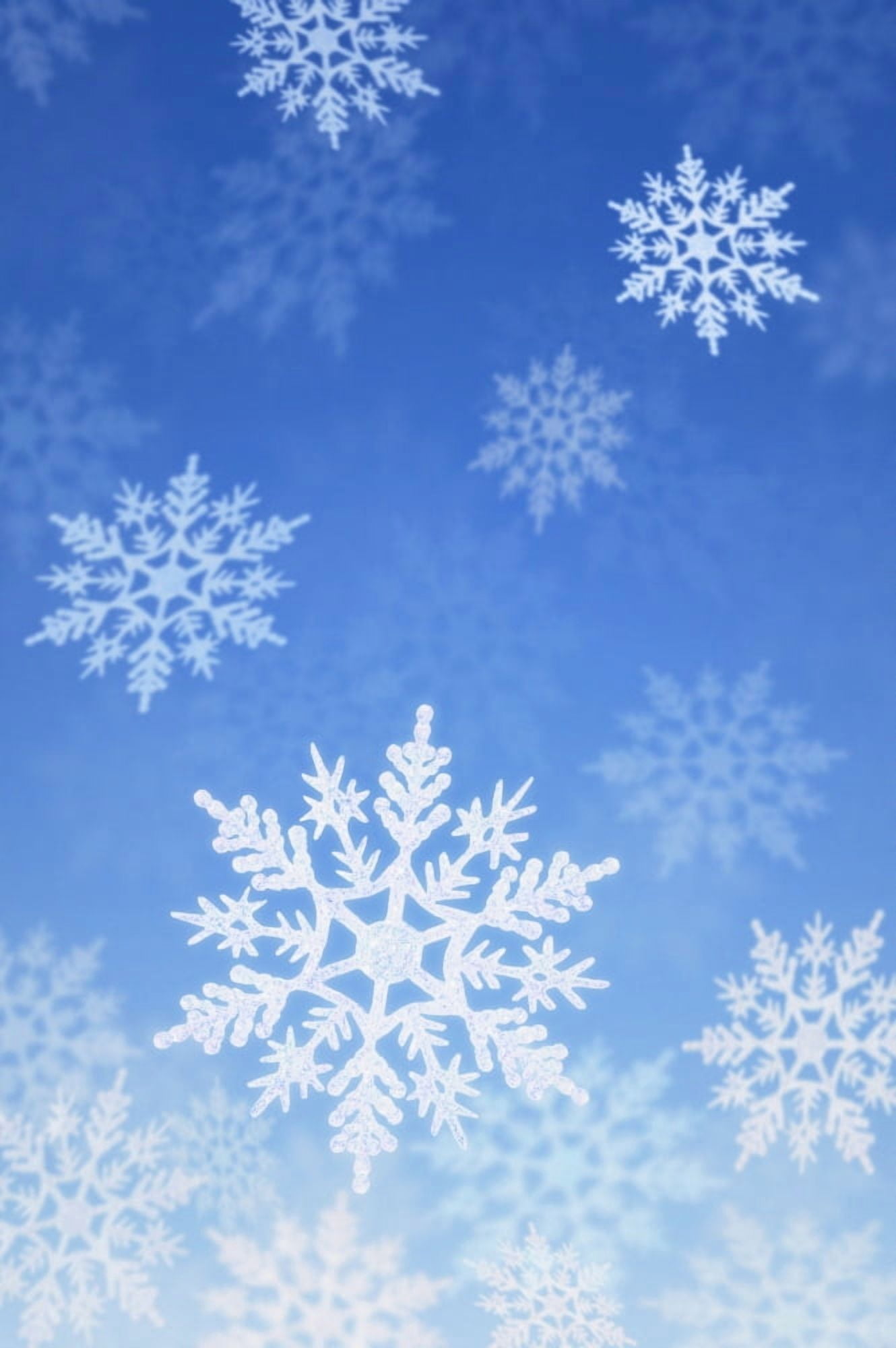 Snowing Canvas Art - Don Hammond Design Pics (22 x 34)
