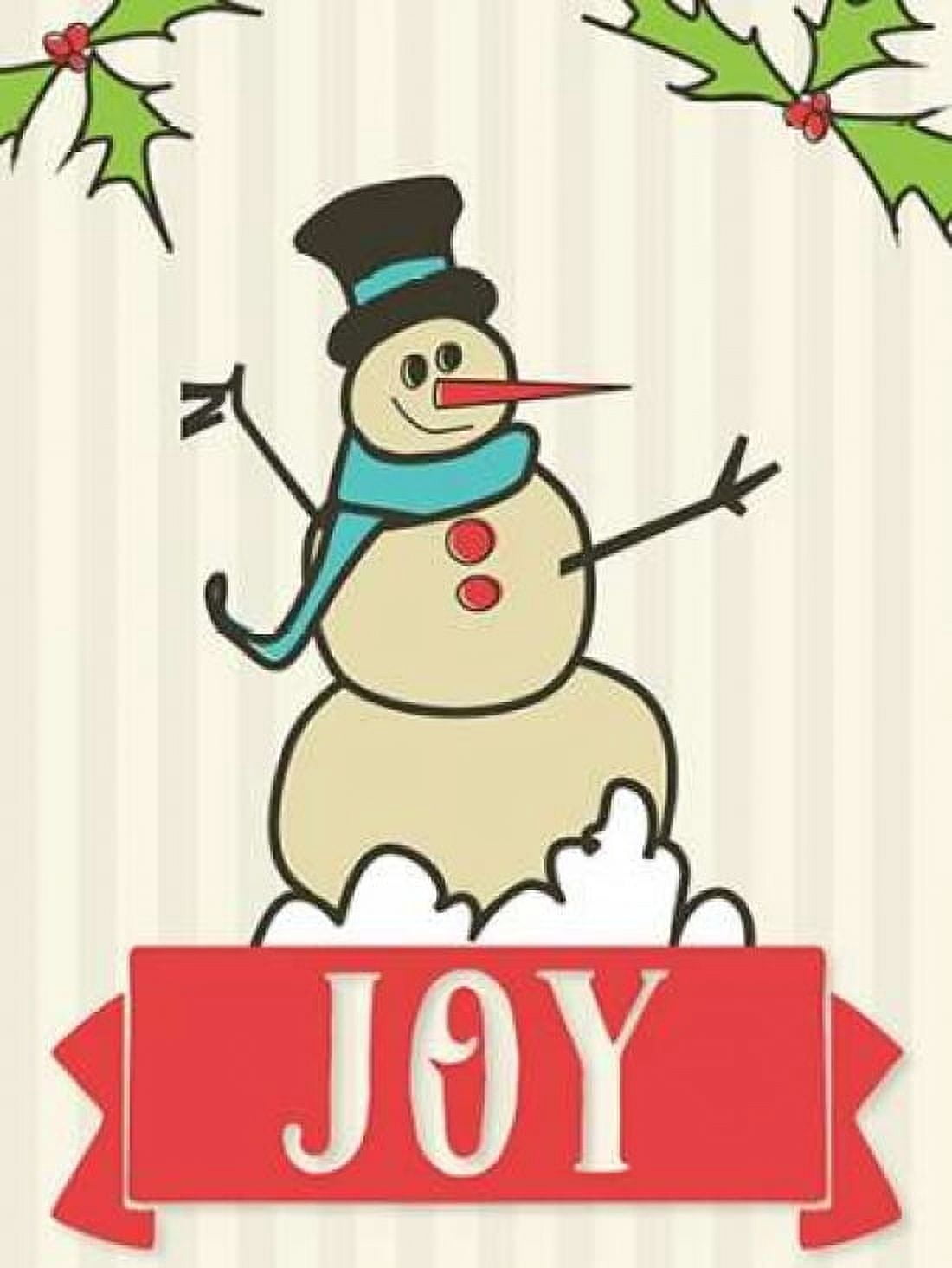 Snowman Canvas Art - Aubree Perrenoud (18 x 24)