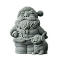 thumbnail image 1 of Snowman Cat Figurines Christmas Resin Decor Cute Finger Statue Decorations Indoor Snowman Small Ornaments Centerpiece Winter Holiday New Year's Gifts Porch Office Desk Decor, 1 of 7