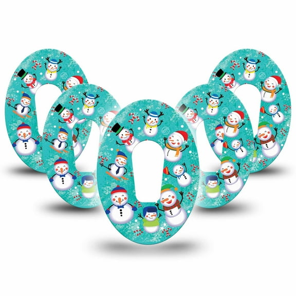 Snowman Celebration Dexcom G6 Tape