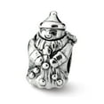 thumbnail image 1 of Snowman Charm .925 Sterling Silver Antique Reflection Beads, 1 of 5