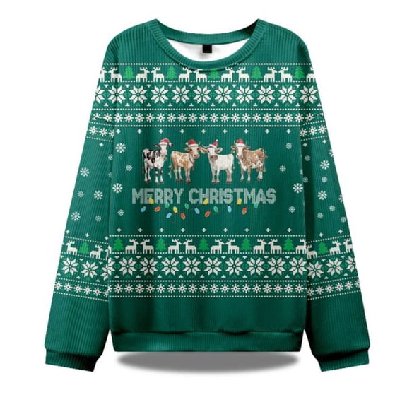 Christmas Cow Ugly Christmas Sweater