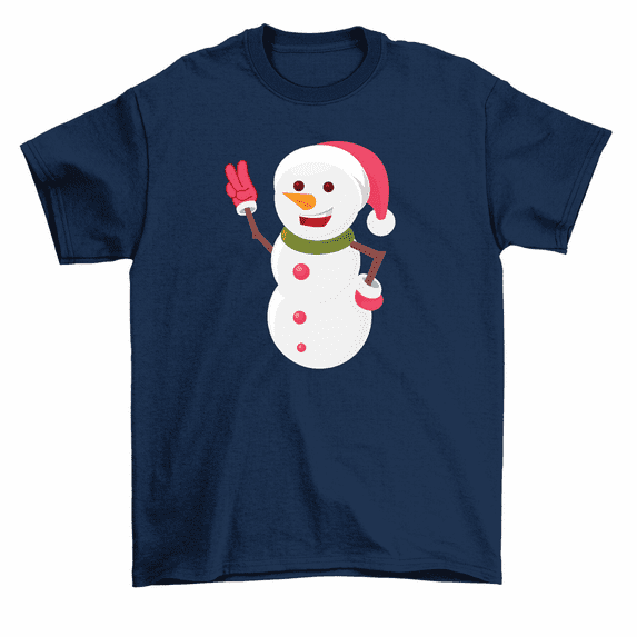 Snowman Christmas Holiday T-Shirt Men Women Unisex