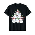 thumbnail image 1 of Snowman Christmas Squad Snowman T-Shirt For Women Men Kids Xmas Top Tee, 1 of 3