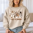 thumbnail image 1 of Snowman Christmas Sweatshirt, Let It Snow Sweatshirt, Christmas Hoodie, Winter Sweatshirt, Xmas Sweatshirt, Snowman Hoodie, Holiday Gift, 1 of 5