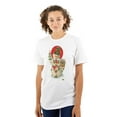 thumbnail image 1 of Snowman Christmas Winter Season Women's Graphic T Shirt Tees Brisco Brands S, 1 of 5