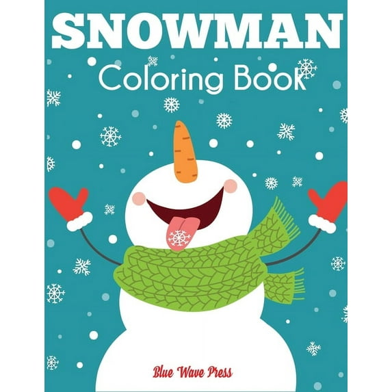 Snowman Coloring Book, (Paperback)
