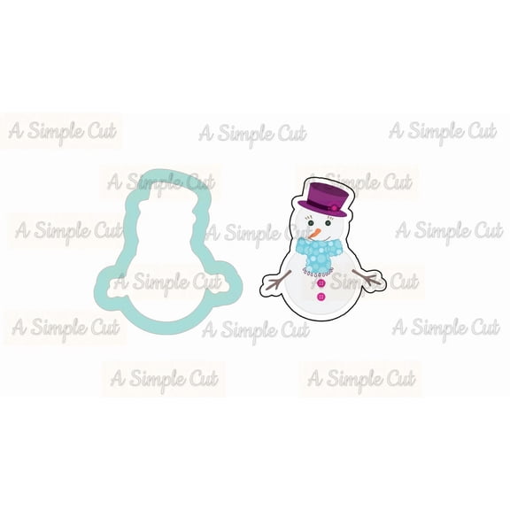 Snowman Cookie Cutter
