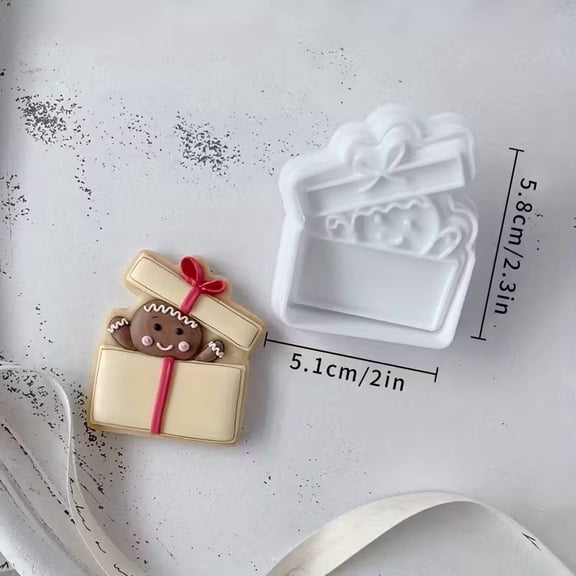 Snowman Cookie Cutters - Food Safe Plastic Molds for Holiday Baking Fun