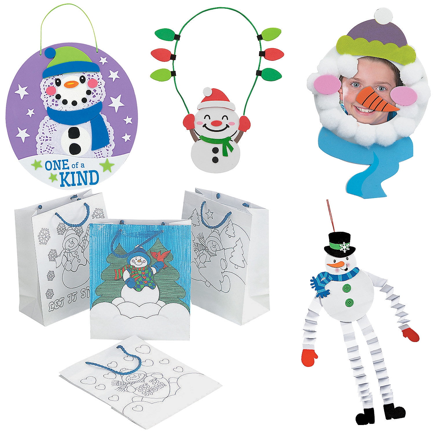 3 Snowman Crafts - How To Run A Home Daycare