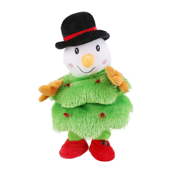 Snowman Electric Dancing Singing Toy Moclever Interactive Plush Toy Talking Mimicking Funny Songs
