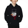 thumbnail image 1 of Snowman Face - Boy's Word Art Hooded Sweatshirt, 1 of 2