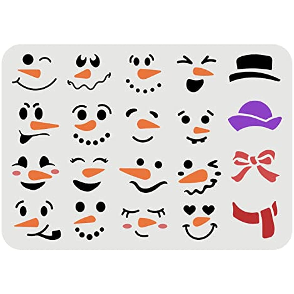 Snowman Face Stencil Snowman Stencil Plastic Snowman Smile Face Hat Bow Scarf Pattern Stencils DIY Home Christmas Snowman Decor Stencil - Walmart.com snowman-face-stencil-snowman-stencil-plastic-snowman-smile-face-hat-bow-scarf-pattern-stencils-diy-home-christmas-snowman-decor-stencil-walmart-com