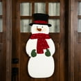thumbnail image 1 of Northlight Snowman Hanging Wall Christmas Decoration - 3', 1 of 6