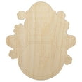 thumbnail image 1 of Snowman Hat and Scarf Wood Shape Unfinished Piece Cutout Craft DIY Projects - 6.25 Inch Size - 1/4 Inch Thick, 1 of 7