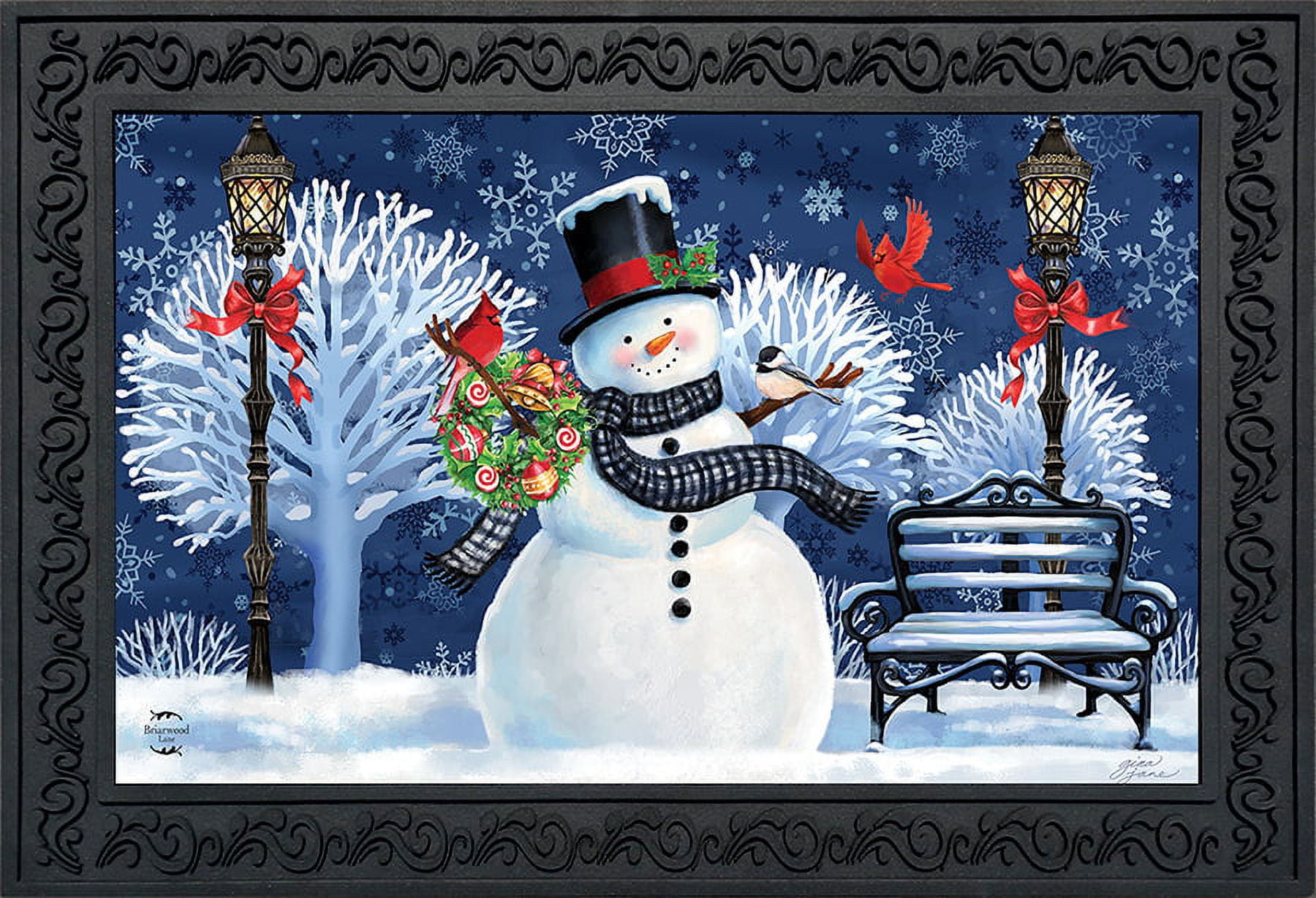 https://i5.walmartimages.com/seo/Snowman-Holiday-Cheer-Christmas-Doormat-Lampost-Wreath-Indoor-Outdoor-18-x-30_28ca4f95-71d6-4dbf-91a3-c336e506e763.f8617798d62c6a08c67235f41a9f577f.jpeg