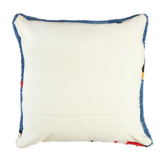Snowman Hooked Pillow - 18"x18"