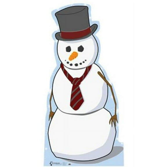 Snowman Life-Size Cardboard Stand-Up
