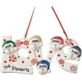 thumbnail image 1 of Snowman Love Personalized Ornament, Family of 4, 1 of 1