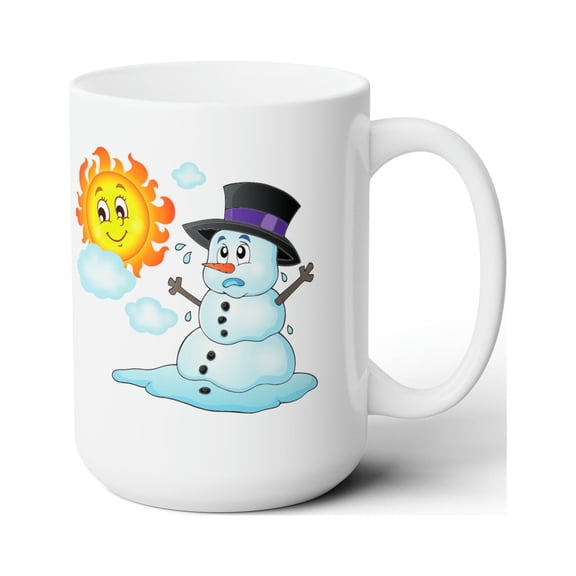Snowman Melting