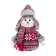 thumbnail image 1 of Snowman Plush Christmas Doll, Cute Soft Portable Stuffed Toy Home Office Shop Window Decor, 1 of 7