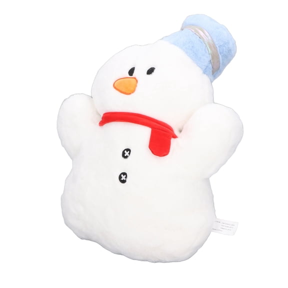 Snowman Plush Toy Soft Skin Friendly Washable Stuffed Doll Pillow Cushion Christmas Festival Gift 17.7 in / 45 cm