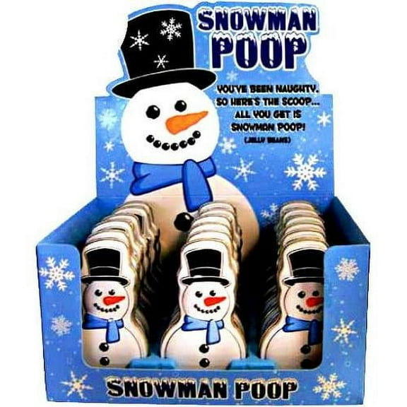 Snowman Poop Jelly Beans 1.3 oz. Tin