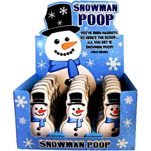 Snowman Poop Jelly Beans 1.3 oz. Tin