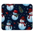 thumbnail image 1 of Snowman Printed Square Mouse Pad, 8.3x9.8 Inch Non-Slip Rubber Bottom Gaming Mouse Pad for Office Use, 1 of 6
