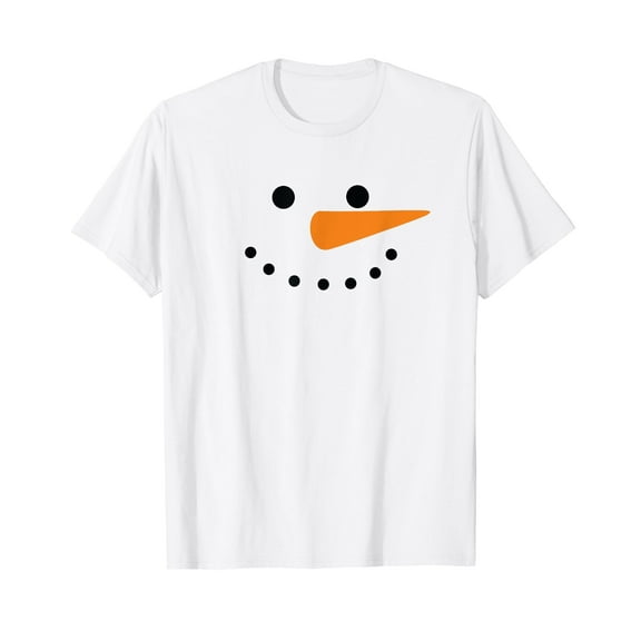 Snowman Shirt Men Women Kids Funny Christmas Family Matching T-Shirt