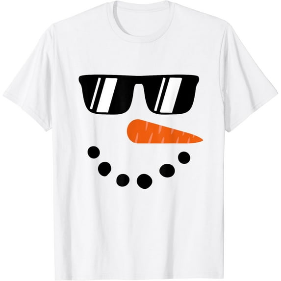 Snowman Shirts for Boys Kids Toddlers Women Christmas Winter T-Shirt