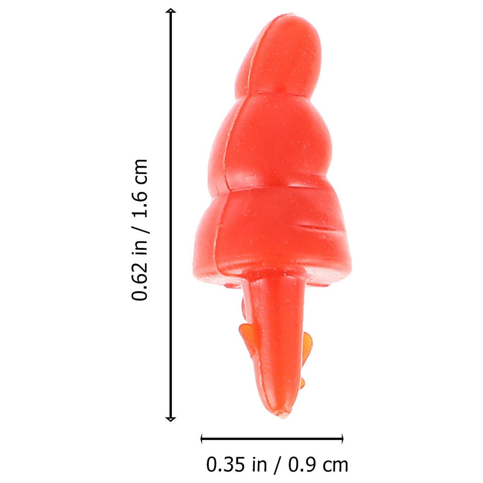 Snowman Toy Noses 100pcs Winter Snowman Noses Craft DIY Noses Plastic