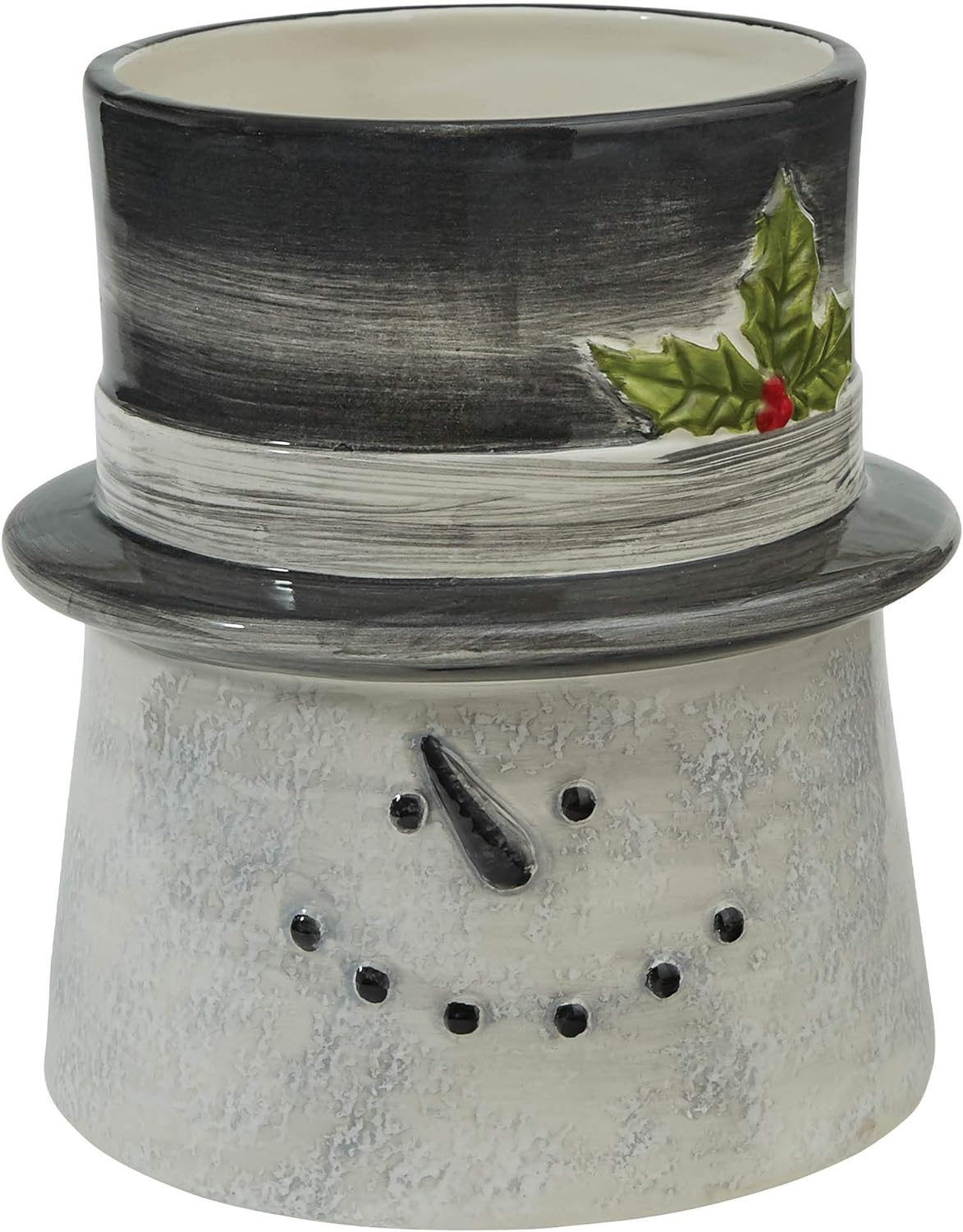 Snowman Utensil Crock