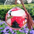 thumbnail image 1 of Snowman Yeti on Duty - Inside Painted Glass Ornament with Premium Gift Box Handmade for Home and Office Perfect for Halloween, Thanksgiving, Christmas, Holidays, 1 of 14