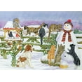 thumbnail image 1 of Snowman and Friends 1000 Piece Jigsaw Puzzle (Other), 1 of 1