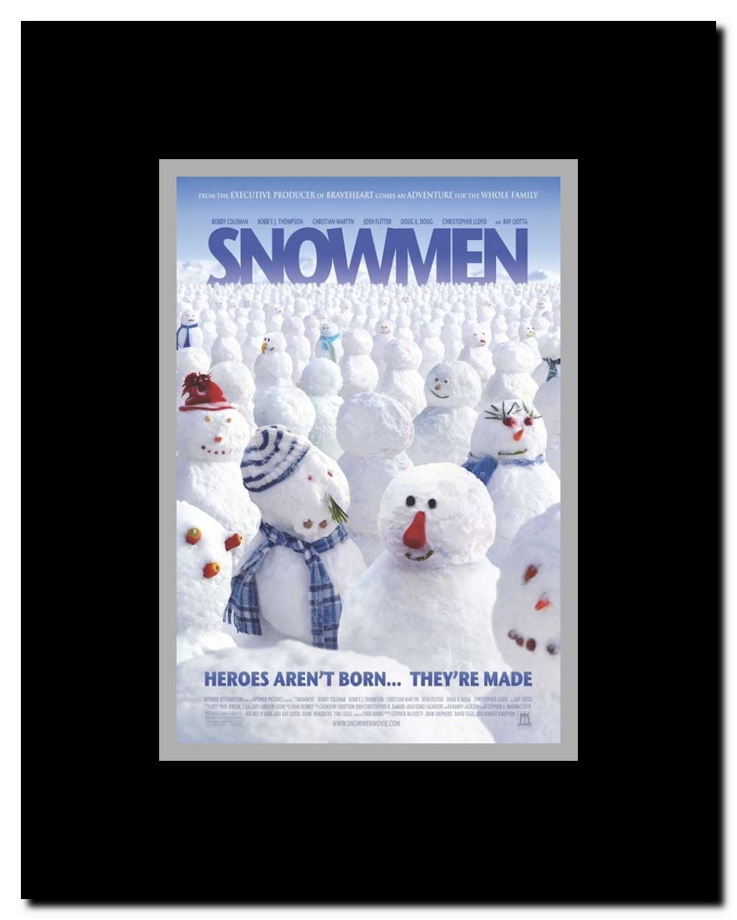 Snowmen Framed Movie Poster