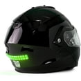 thumbnail image 1 of Snowmobile Helmet Safety Light, High-Visibility Snowmobile Accessory, LED Rear Helmet Light, Green, 1 of 13