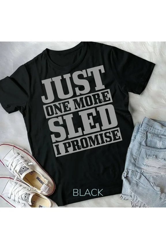 Snowmobile Motor Sled Funny Snowmobiling Gift for Men Women Unisex T-shirt