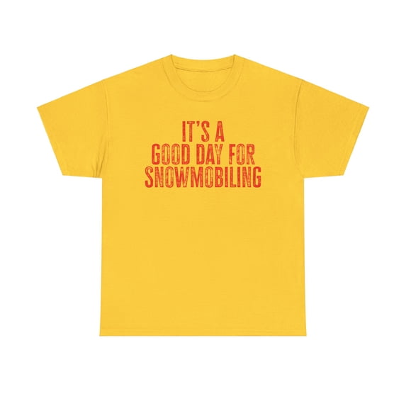 Snowmobiling Shirt Gifts Tshirt Crew Neck Short Sleeve