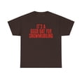 thumbnail image 1 of Snowmobiling Shirt Gifts Tshirt Crew Neck Short Sleeve, 1 of 2