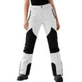 thumbnail image 1 of Snowpants for Womens High Waisted Hiking Cargo Pants Fleece Lined Ski Pant with Pockets Color Block Fashion Snow Pants Winter Outdoor Clothes, 1 of 8