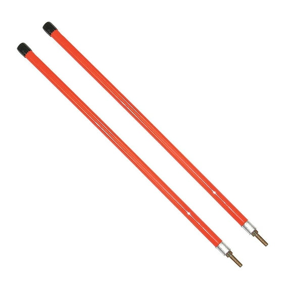 Snowplow Aftermarket Manufacturing Marker,Nylon,Orange, 24 In,PK2 1308103