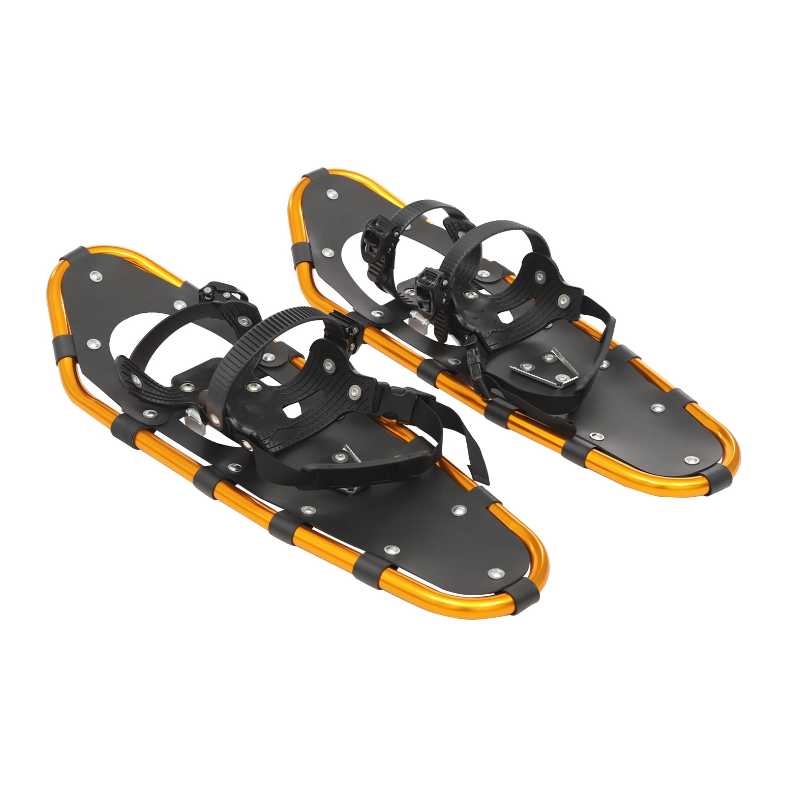 Snowshoes with Ergonomic Trekking Poles, Adjustable Height, Perfect for Winter Sports, Skiing, and Snow Hiking, Easy to Carry