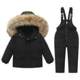 thumbnail image 1 of Snowsuit 2 Piece Boys Girls Snow Bib Pants and Puffer Jackets Snowsuits Snowboarding Ski Suits Winter Outfits, 1 of 5